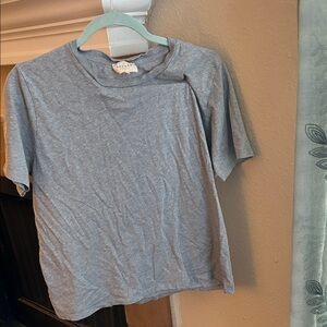 Sezane Cotton Gray T-Shirt